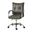 Leather Task Chair In Grey
