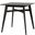 Leena Wood Counter Height Pub Table In Black