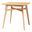 Leena Wood Counter Height Pub Table In Natural Oak