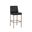 Leighland Barstool In Coal Black