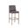 Leighland Barstool In Overcast Grey