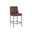 Leighland Counter Stool In Havana Dark Brown
