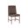 Leighland Dining Chair Set of 2 In Havana Dark Brown