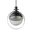 Leighton II 15 x 20 Inch Metal Spherical Pendant Light Black