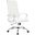 Benmar High-Back Leather Office Chair In White