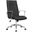 LeisureMod Benmar Home Black Leather Office Chair