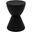 LeisureMod Boyd Black Polypropylene Side Table