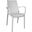 Kent Outdoor Dining Arm Chair In White