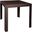 Mace Weave Design Outdoor Bistro Table In Brown