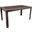 LeisureMod Mace Weave Design Outdoor Dining Table MT55BR