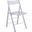 LeisureMod Menno Clear Folding Chair