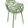 Modern Devon Aluminum Chair In Green