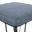 Leisuremod Quincy Quilted Stitched Leather Bar Stools With Metal Frame QS29BU