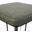 Quincy Quilted Stitched Leather Bar Stools With Metal Frame In Olive Green