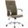 Leisuremod Sonora Modern High-Back Tall Adjustable Height Leather Conference Office Chair With Tilt And 360 Degree Swivel In Olive Green