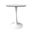 Leisyremod Bristol 24 Inch Round Dining Table In White