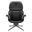 Lennart Swivel Lounge Chair In Black