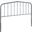 Lennon Queen Metal Headboard In Gray