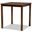 Lenoir Modern and Contemporary Walnut Brown Finished Wood Counter Height Pub Table