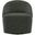 Leon Upholstered Barrel Accent Swivel Chair In Hunter Green