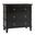 Lev 3-Drawer Nightstand In Charcoal