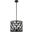 Levante 3 Lights Pendant In Black