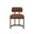 Levanto Dining Chair Set of 2 In Vista Ganache