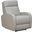 Levi Power Recliner In Bentley Dove With Heads-Up Power Forward Head Rest