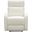 Levi Power Recliner with Heads-Up Power Forward Head Rest In White