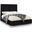 Lexi Velvet Queen Bed In Black