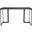 Lexington 53.15 Desk Metal Base In Black