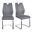 Lexington Side Chair Set of 2 In Gray