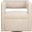 Lexy Sculpted Curved Upholstered Swivel Accent Chair In Natural