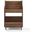 Liam Record Storage Stand In Walnut