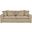 Liberty 96.5 Inch Upholstered Sofa In Brown