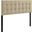 Lily Beige Queen Upholstered Fabric Headboard