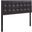 Lily Brown Queen Upholstered Vinyl Headboard