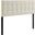 Lily Ivory Queen Upholstered Fabric Headboard MOD-5041-IVO