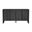 Linda Modern 4-Shelf 60" Sideboard in Charcoal Grey