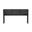 Linda Modern Console Table in Charcoal Grey