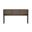 Linda Modern Console Table in Walnut Brown