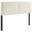 Lindee Boucle Fabric King Headboard In Cream