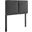 Lindee Boucle Fabric Twin Headboard In Slate