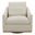 Linden Swivel Chair In Soft Beige