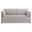 Linden Upholstered Heathered Chenille Sofa In Taupe