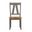 Lindsey Farm Gray and Sandstone Splat Back Side Chair set of 2