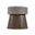 Linea Cerused Charcoal Round Bench