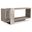 Linea Console Table in Cerused Greige Finish