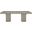 Linea Rectangular Dining Table in Cerused Greige