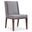 Linea Side Chair with Fully Upholstered Back